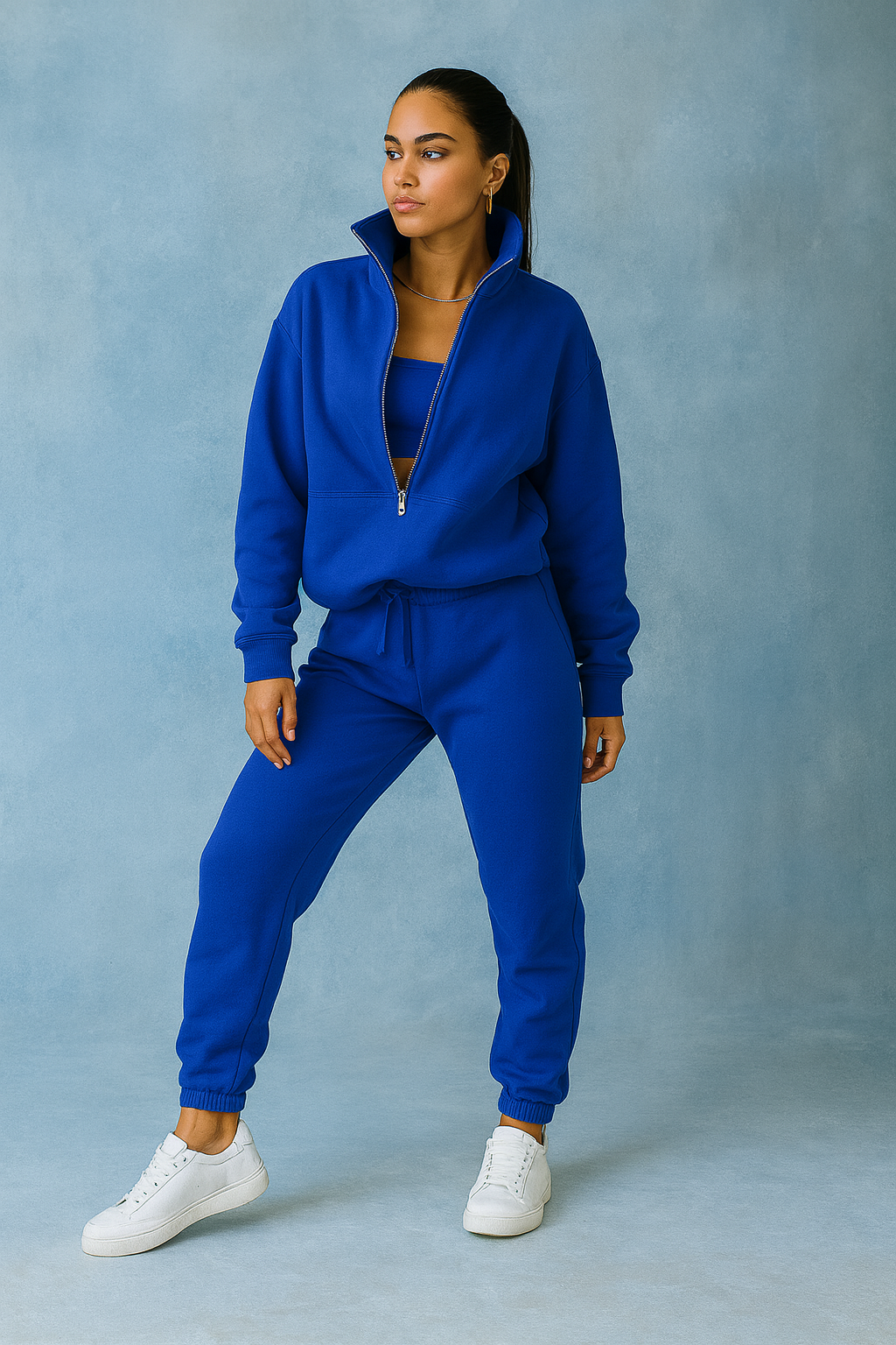 SERENA - FELPA SPORTIVA + TUTA IN OMAGGIO